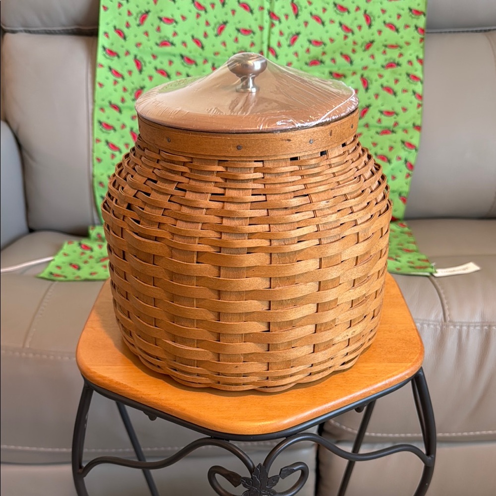 Longaberger Cookie Jar Basket